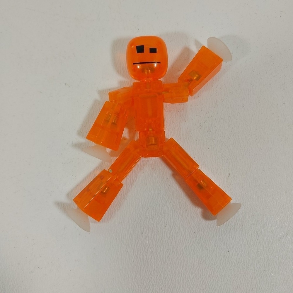 Toy Shed Stikbot‎ Orange Plastic Robot Plastic Figure